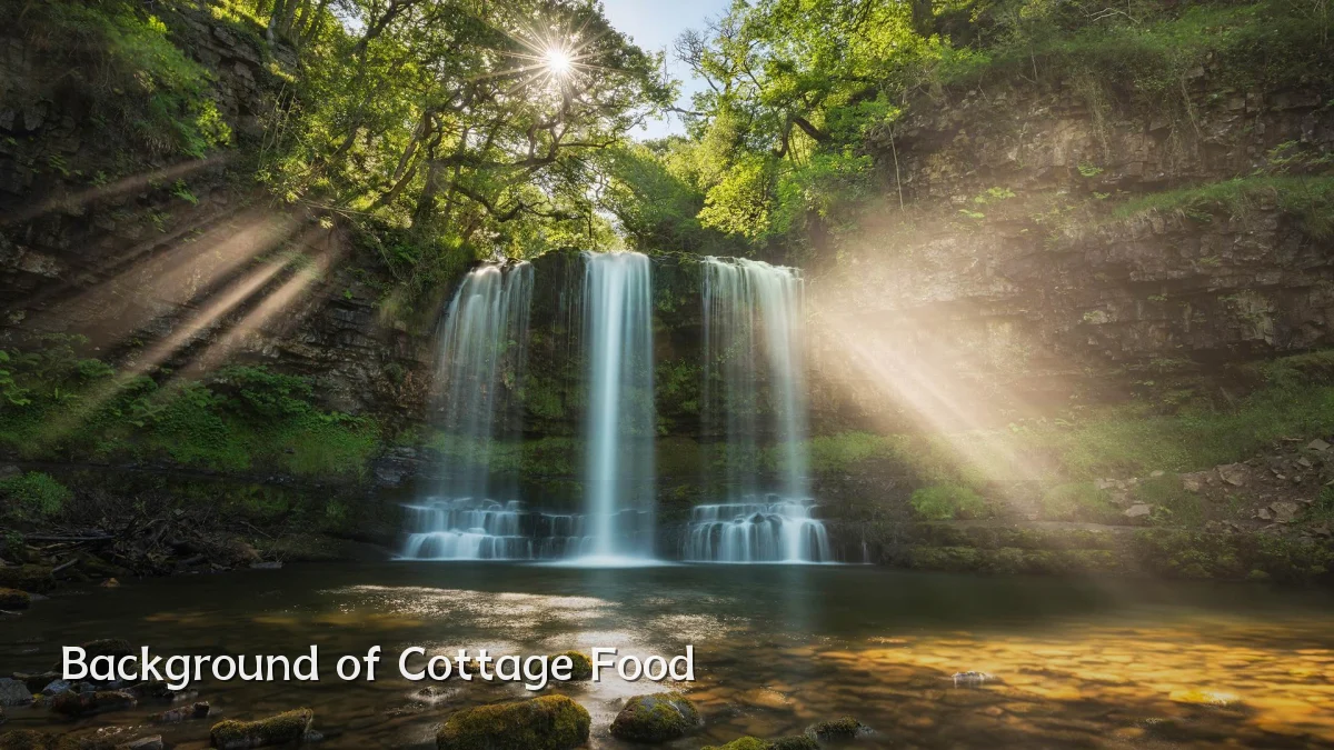 Background of Cottage Food