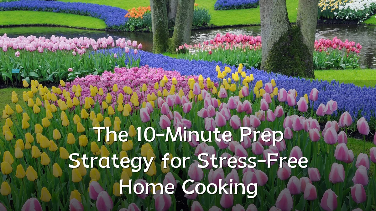 The 10-Minute Prep Strategy for Stress-Free Home Cooking