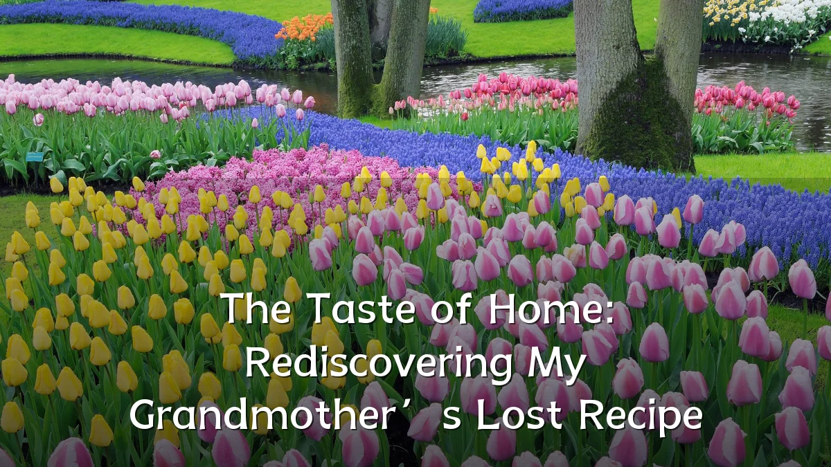 The Taste of Home: Rediscovering My Grandmother’s Lost Recipe